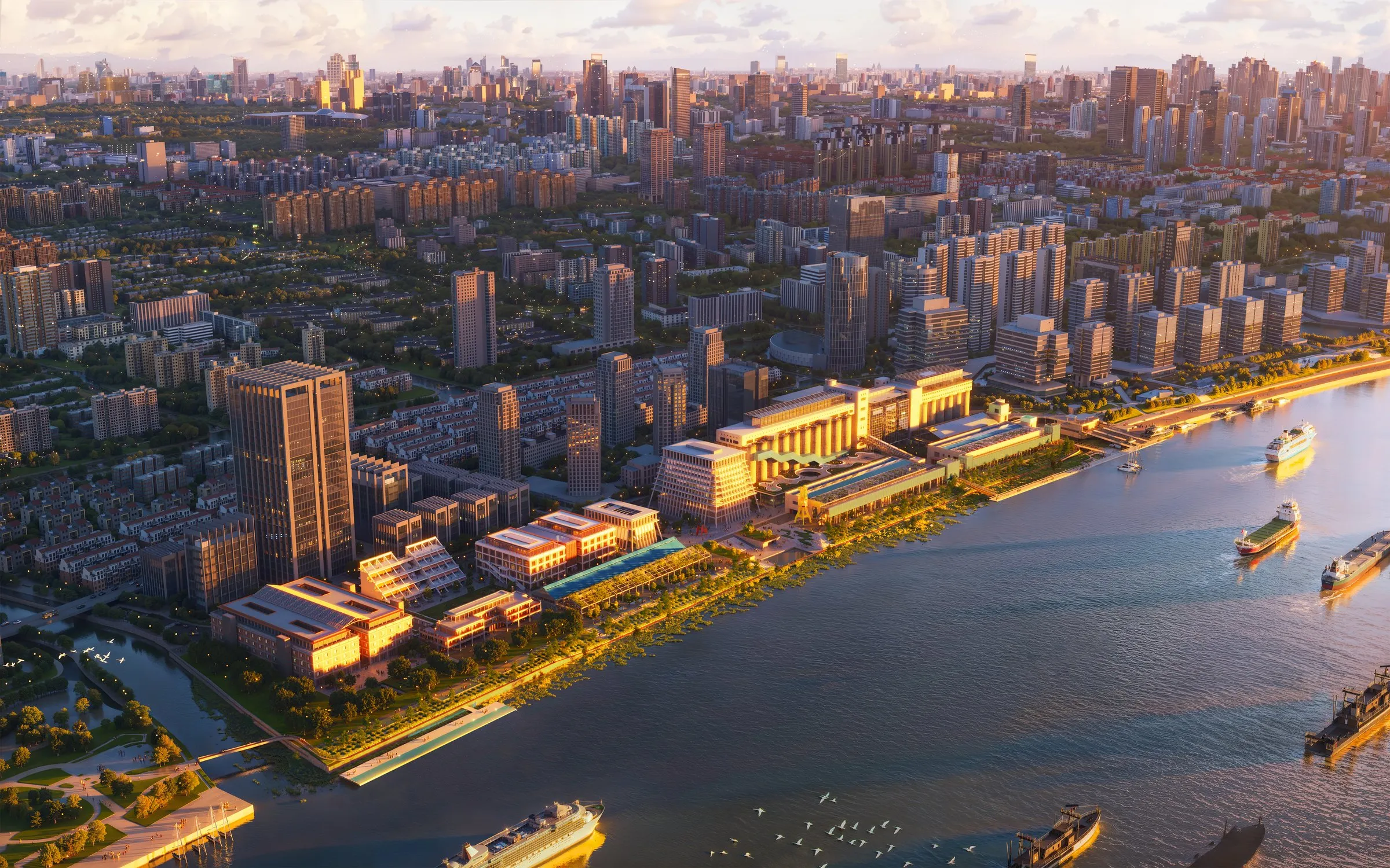 Minsheng Wharf Masterplan